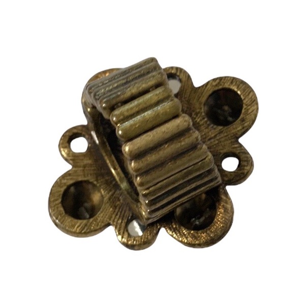 Vintage Pearl & Rhinestone Stretch Ring - Picture 6 of 8